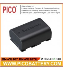 New BN-VG107 BN-VG107U BN-VG107USM BN-VG108U Li-Ion DATA Rechargeable Battery for JVC Everio Camcorders BY PICO